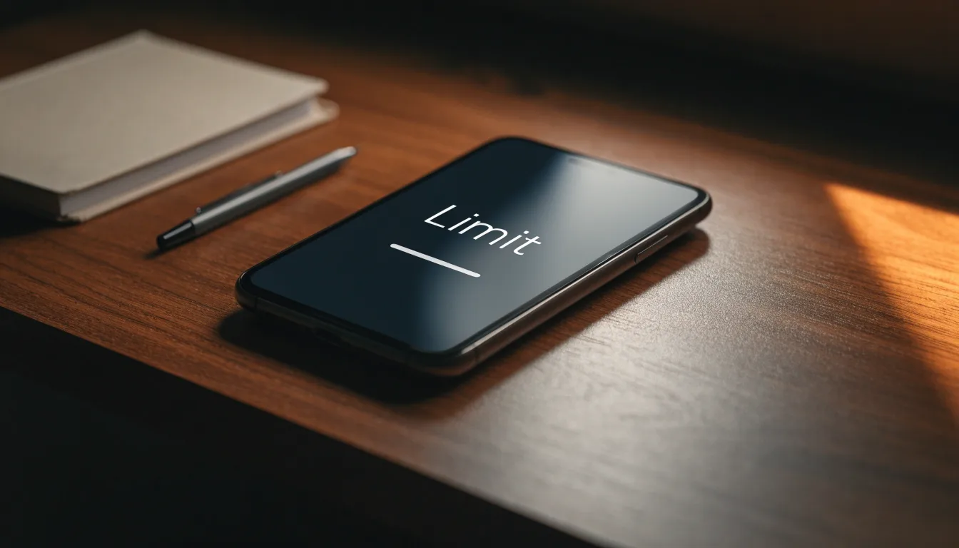 Ein Richterhammer aus Holz steht auf einer dunklen Schreibtischplatte, im Hintergrund ein unscharfes Bücherregal.